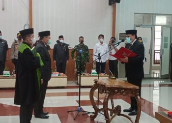 Emran Tabrani Resmi Jabat Pj Sekda Muara Enim