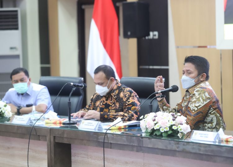 Ikuti Rakor dengan KPK, Pemkab Muara Enim Siap Wujudkan Pemerintahan Bersih