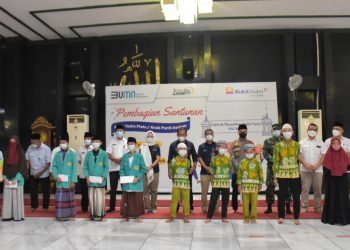 PTBA Berbagi, Santuni 500 Anak Yatim Piatu dan Panti Asuhan