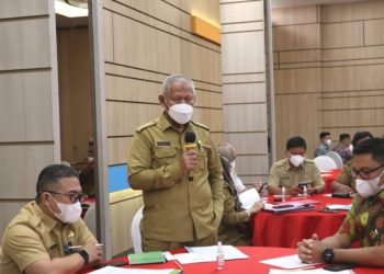 Pemkab Muara Enim Minta Pembangunan Jembatan Perlintasan Kereta Sesuai Design Etnik Palembang