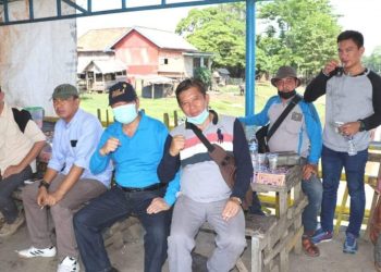 Pemkab Muara Enim Verifikasi Batas Muara Enim – Banyuasin Bersama Kemendagri