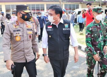 Tinggal Kecamatan Muara Enim Masih Berstatus Zona Merah
