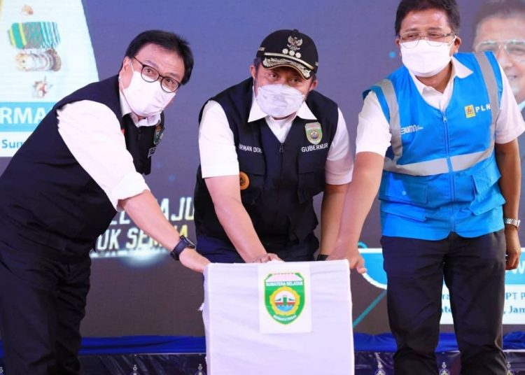 Tiga Desa di Semende Dialiri Listrik PLN