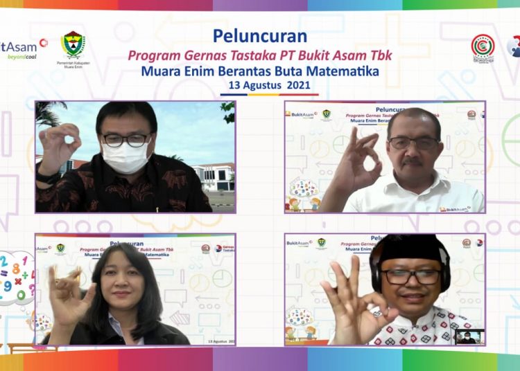 Bukit Asam Dukung Gerakan Nasional Pemberantasan Buta Literasi & Matematika