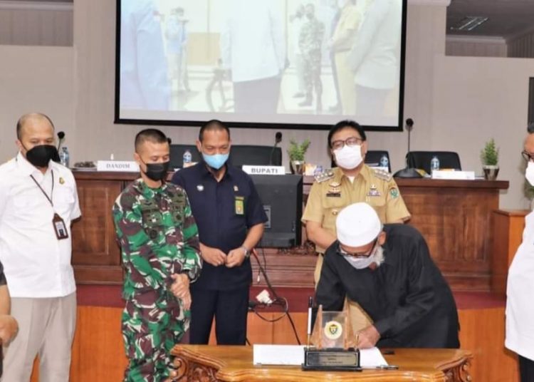 Sepakati Pelaksanaan Hari Raya Kurban saat Pandemi Covid 19 di Muara Enim melalui MoU