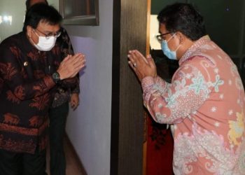 Pj Bupati Muara Enim Konsultasi Pengawasan dan Perencanaan APBD 2022