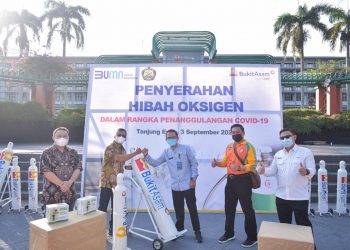 Tangkal Covid-19, PTBA Bantu Hibah Faskes untuk 3 Kecamatan