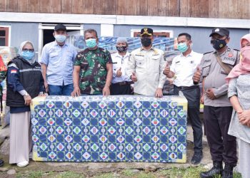 PTBA Bantu Korban Banjir di Kelurahan Pasar Tanjung Enim