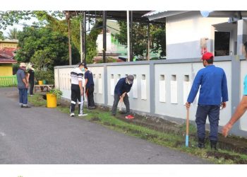 Pemkab Muara Enim Galakan Kerja Bakti di 1000 Masjid