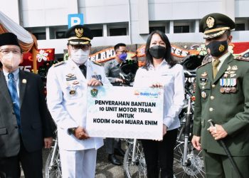 Bukit Asam Beri Sumbangsih Terbaik Pada HUT Ke-75 Kabupaten Muara Enim