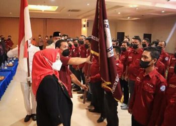 Wali Kota Lubuklinggau Bersama Bupati Mura Kukuhkan Kepengurusan FKWS Periode 2021-2026