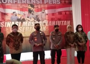 Tinjau Vaksinasi, Kapolri Minta Kegiatan Vaksinasi Harian Ditingkatkan