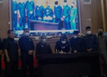 DPRD Musirawas Gelar Rapat Paripurna Bahas Rancangan Pembentukan Raperda