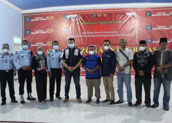 Wujudkan Sinergi, PWI Muara Enim Sambangi Lapas Muara Enim