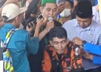 Sampaikan Aspirasi, Ribuan Mahasiswa Datangi DPRD Lubuklinggau