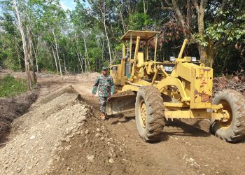 Warga Mulai Rasakan Manfaat Jalan yang Dibangun Satgas TMMD Ke-113 Kodim 0404 Muara Enim
