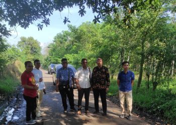 Terkait Keluhan Warga, Dinas PU TR PALI Tinjau Lokasi Pembangunan Peningkatan Jalan