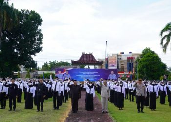 Sekda OKI Minta 274 CPNS Dilantik Miliki Integritas dan Core Value ‘BerAKHLAK’