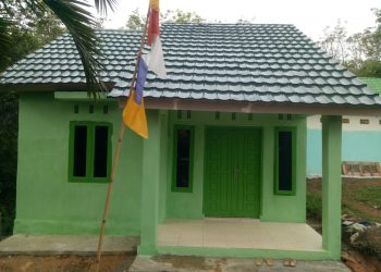 Bedah Rumah Selesai Program TMMD Kodim 0404 Muara Enim, Wagirin dan Keluarga Bakal Segera Tempati Rumahnya