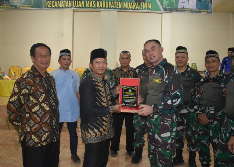 Kegiatan TMMD Ke-113 Kodim 0404 Muara Enim Ditutup dengan Acara Syukuran dan Doa Bersama