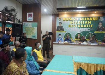 Kejari Muara Enim Resmikan Rumah Restorative Justice