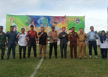 Piala Liga Santri Kasad 2022 Kodim 0404 Muara Enim Resmi Dibuka