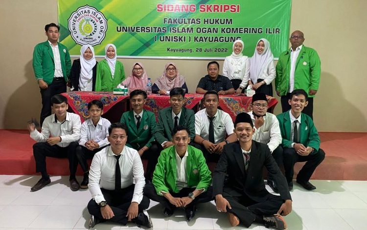 Fakultas Hukum Uniski Suskes Selenggarakan Sidang Skripsi