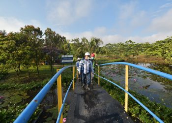 Begini Cara Bukit Asam Bersihkan Air Asam Tambang