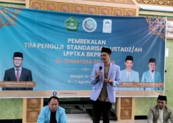 BKPRMI Sumsel Gelar Pembekalan Tim Penguji Standarisasi Ustad/zah