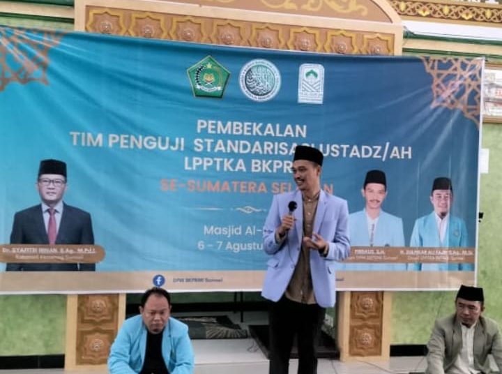 BKPRMI Sumsel Gelar Pembekalan Tim Penguji Standarisasi Ustad/zah