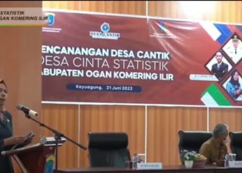 BPS Berkalaborasi dengan Pemkab OKI Luncurkan Program Desa Cantik