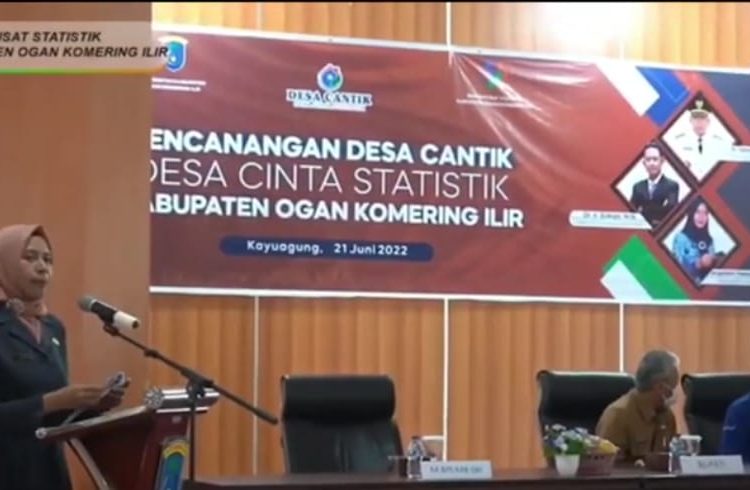 BPS Berkalaborasi dengan Pemkab OKI Luncurkan Program Desa Cantik
