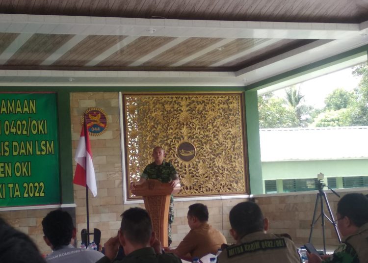 Dandim 0402 Kabupaten OKI, Kecam Keras Pernyataan Anggota DPR RI, Sebut TNI Seperti Gerombolan