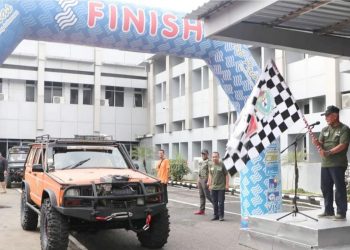 Pj Sekda Lepas Peserta Offroad Exclusive 4×4 Serasan Sekundang