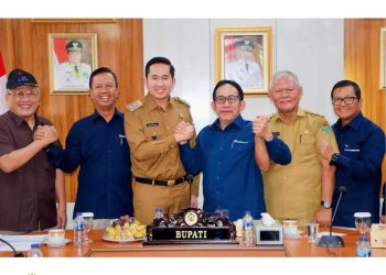 Plt Bupati Muara Enim Terima Kunjungan Jajaran Direksi PTBA
