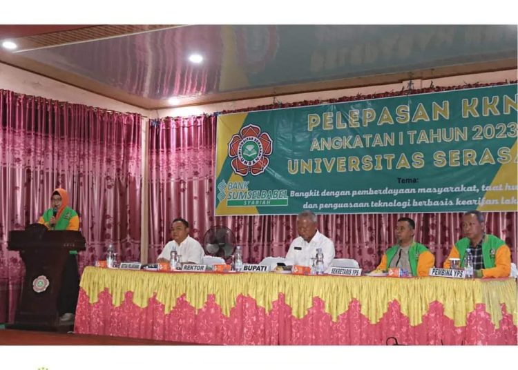 69 Mahasiswa KKN Unsan Dilepas Pj Sekda Muara Enim