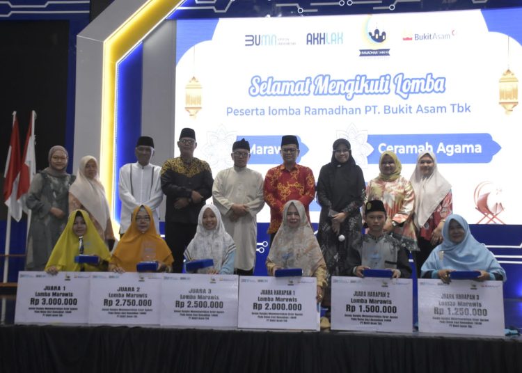 Semarakkan Bulan Suci Ramadhan 1444 H, PTBA Gelar Lomba Marawis