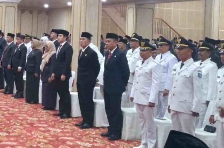 215 Pejabat Struktural dan Fungsional Pemkab Musi Rawas Resmi Dilantik