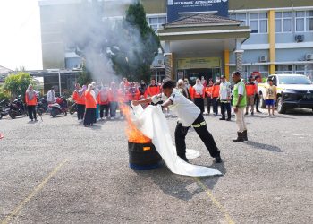 Bukit Asam Gelar Pelatihan Tanggap Darurat Bencana Kebakaran