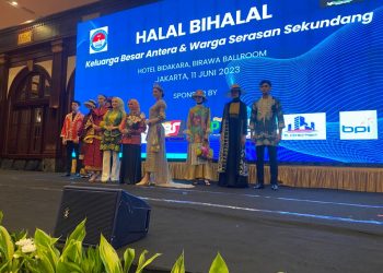 Didukung PTBA, Songket dan Batik Khas Tanjung Enim Meriahkan Halal Bihalal Antera