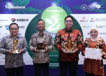 Jalankan CSR Inovatif, PTBA Borong 3 Penghargaan TOP CSR Awards