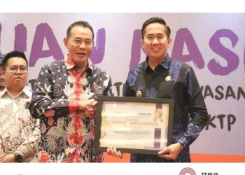 Plt Bupati Muara Enim Terima Penghargaan Adinkes