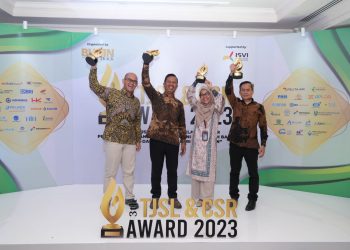 Bukit Asam (PTBA) Raih 4 Penghargaan di Ajang TJSL & CSR Award 2023