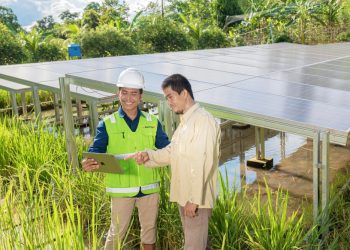 PLTS Irigasi Bukit Asam (PTBA) Jadi Andalan Petani Desa Nanjungan