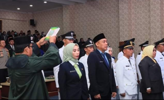 Walikota Lubuk Linggau Lantik 155 ASN
