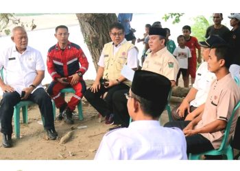 Pj Bupati Muara Enim Kunjungi Keluarga Bocah Tewas Tenggelam