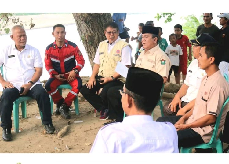 Pj Bupati Muara Enim Kunjungi Keluarga Bocah Tewas Tenggelam