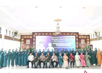 Pengurus TP PKK Kabupaten Muara Enim Resmi Dilantik