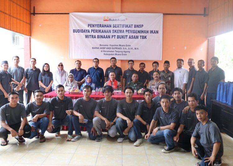 Bukit Asam (PTBA) Ciptakan Lapangan Kerja Baru untuk Eks Pekerja PETI