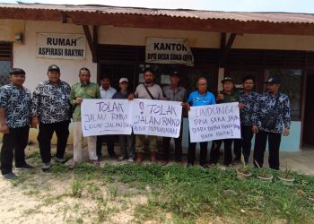 Truk Batubara Bakal Melintas di Jalan Poros Desa, Warga Desa Saka Jaya Resah dan Mengadu ke BPD